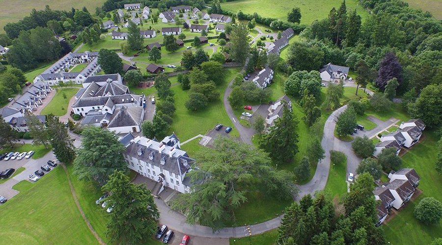 Aerial view of Moness