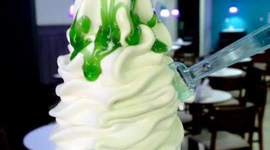 sabor de MAÇÃ VERDE COM IOGURTE