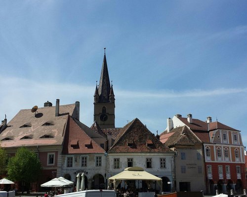 Potters Tower Sibiu (Hermannstadt) Stock Photo - Image of city