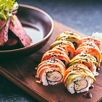 Steak and Sushi