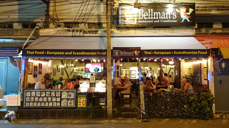 Bellman´s restaurant front entrance