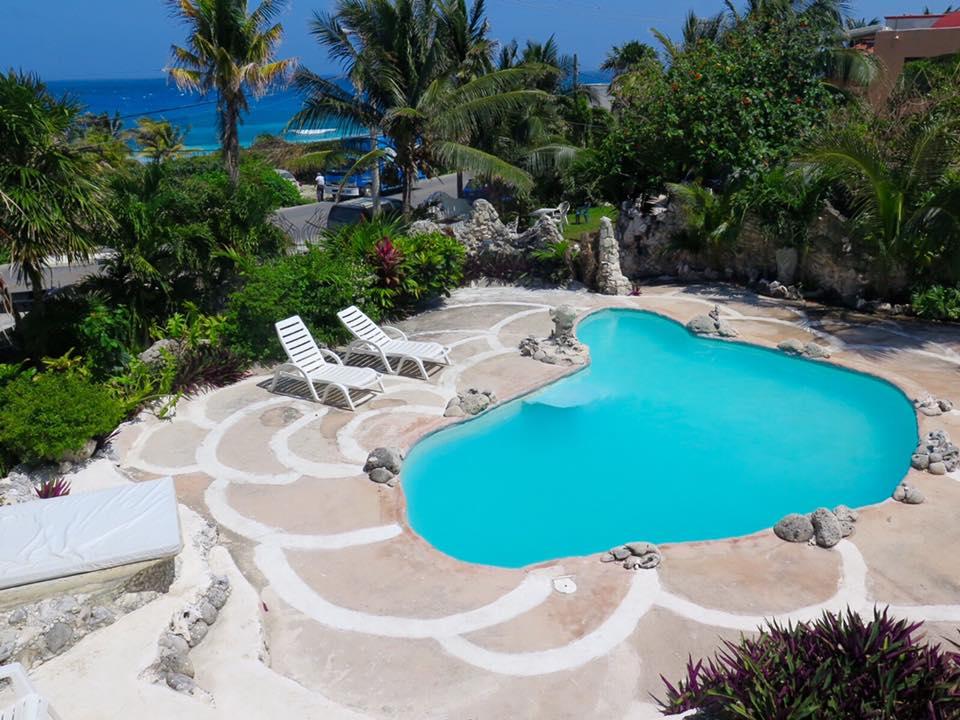 THE SHELL HOUSE Guest House Reviews Isla Mujeres Mexico   The Pool 