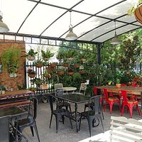 Lovely outdoor tables