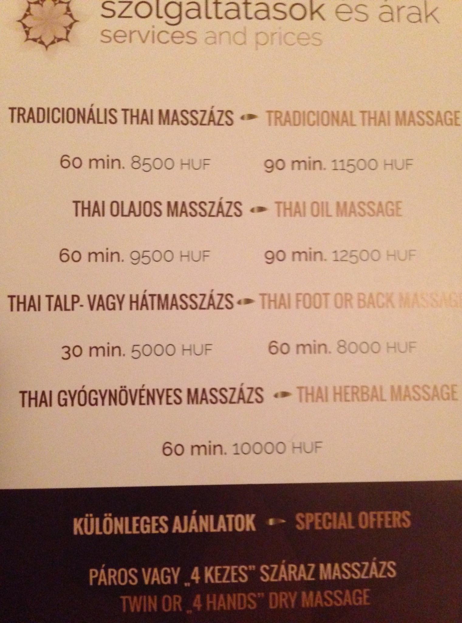 VIP THAI MASSAGE BUDAPEST All You Need to Know BEFORE You Go