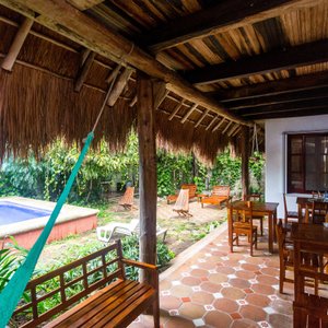 Apart Hotel Casaejido in Playa del Carmen, image may contain: Door, Chair, Housing, Couch