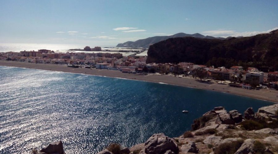 Vistas de la playa