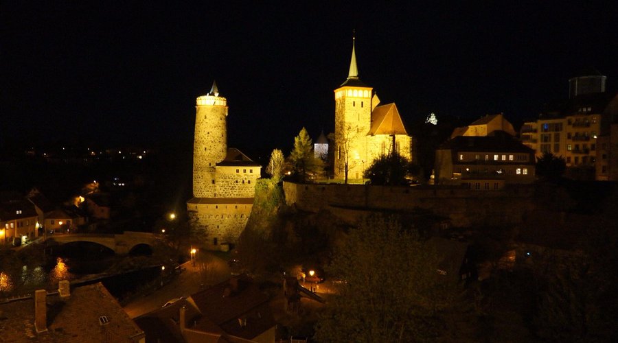 Bautzen in der Nacht