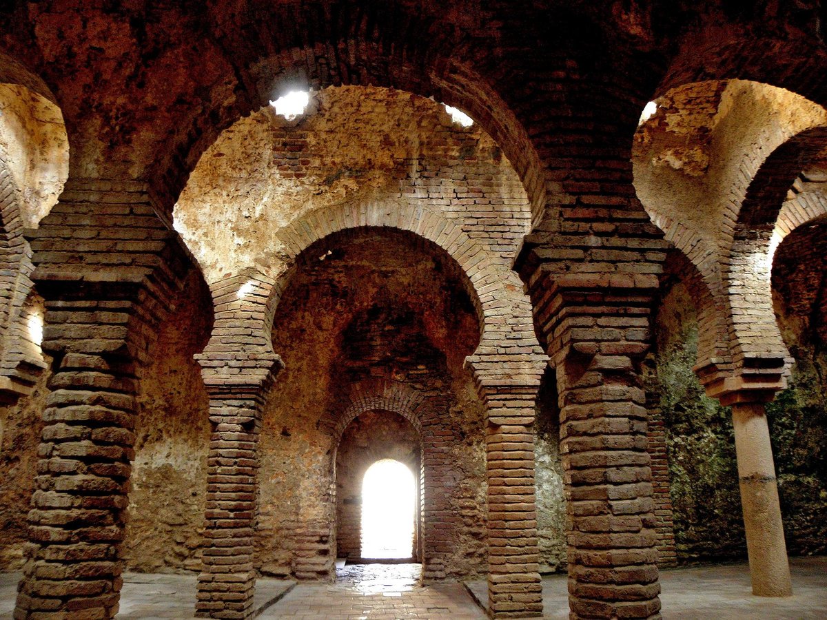 an image of the arab bath in Ronda 