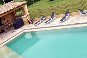 Piscine et plage