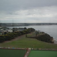 View from observation tower