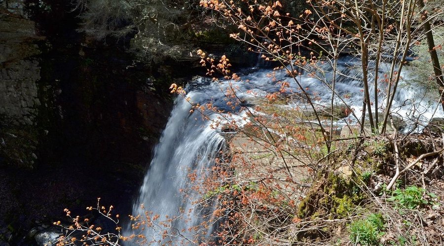 Top of Lower Piney Falls