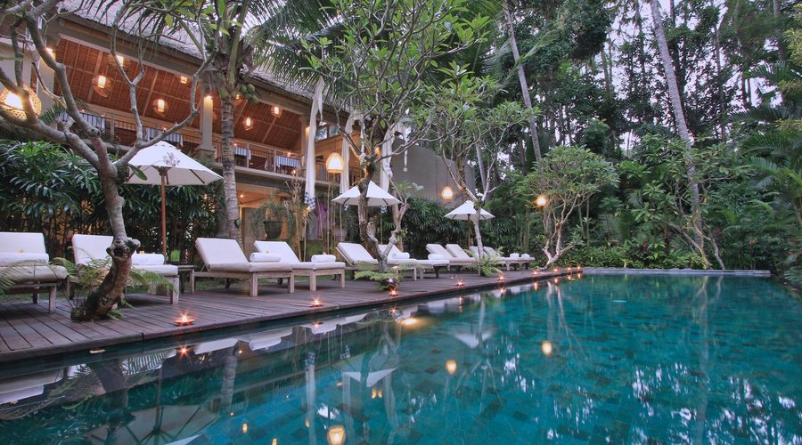 Peacefully Swimming Pool