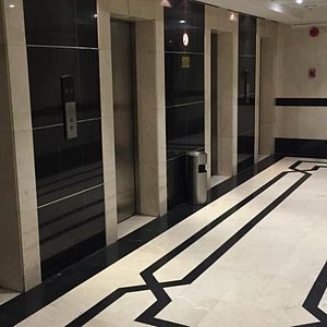 Corridor to elevator