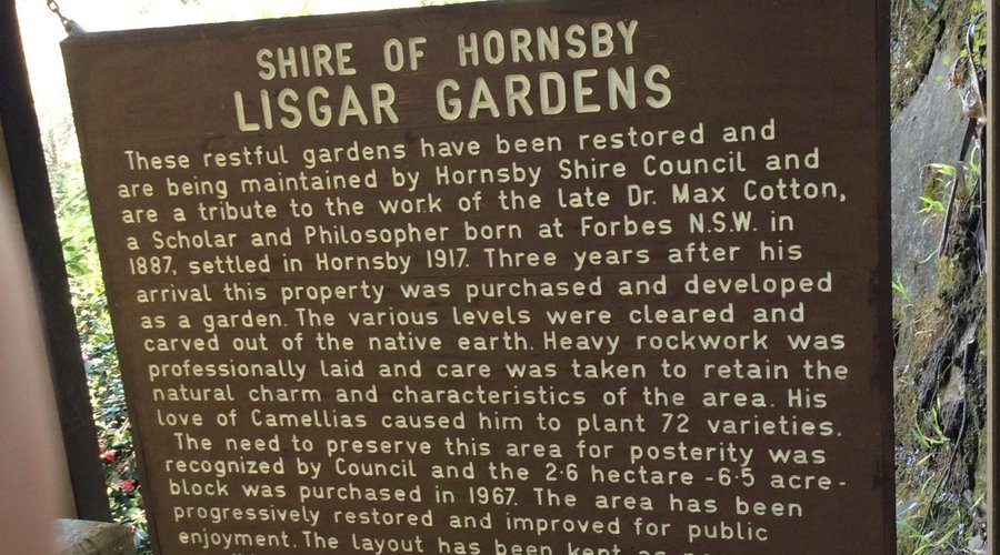 History Lisgar Gardens