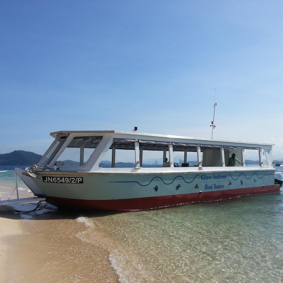 Glass bottom boat