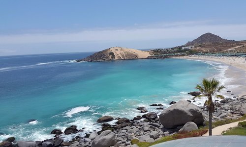 Día de playa nada que envidiar.