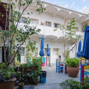 green patio