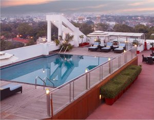 Lemon Tree Premier, Jaipur in Jaipur, image may contain: Pool, Water, Swimming Pool, Outdoors