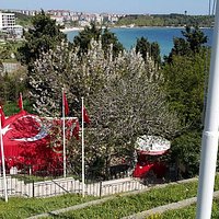 üstten görünüş Hamzakoyda görünüyor