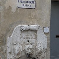 la fontana all'angolo di via Browning