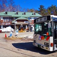 八ケ岳山荘 バスで茅野駅へ