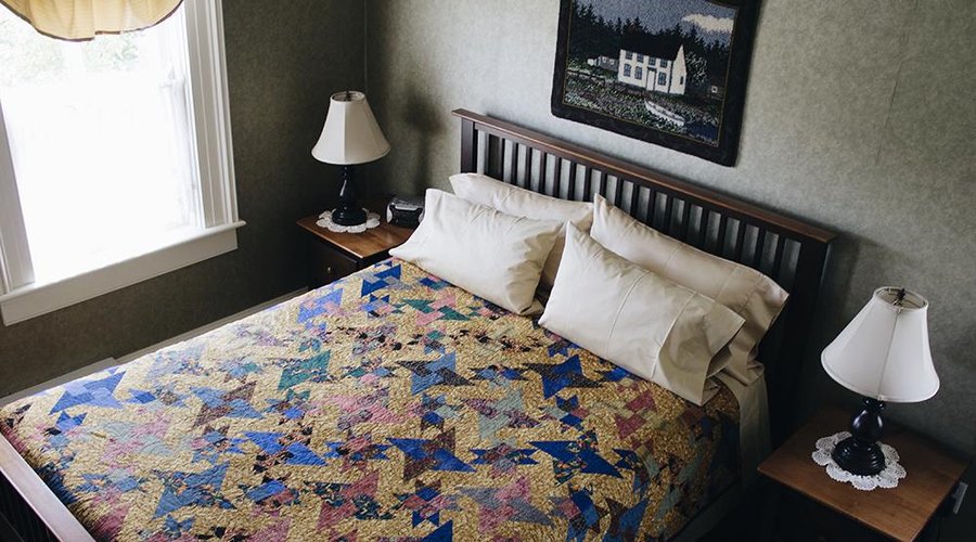 Our bright Gardenview room