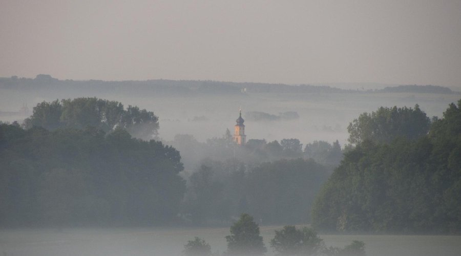 Landschaft vom Hesselberg