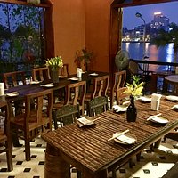 Dinning over looking the stunning West Lake Hanoi