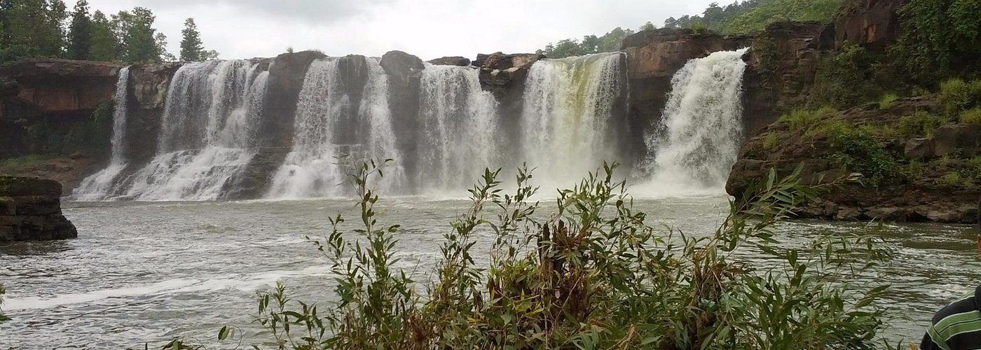 Another view of Gira falls