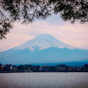 Fuji view 5 minutes walk from the hotel