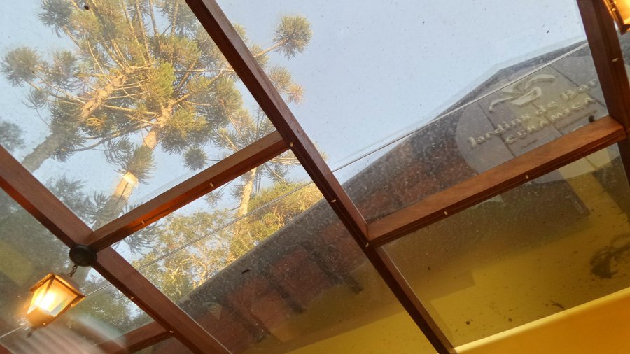 Teto transparente