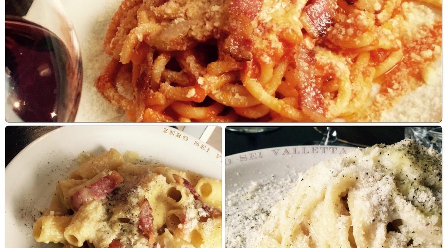 Amatriciana, carbonara e cacio e pepe...cosa altro vuoi dalla vita?
