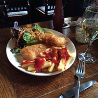 Great plate of fish and chips