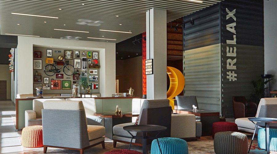 Rove Downtown Dubai, Lobby Lounge