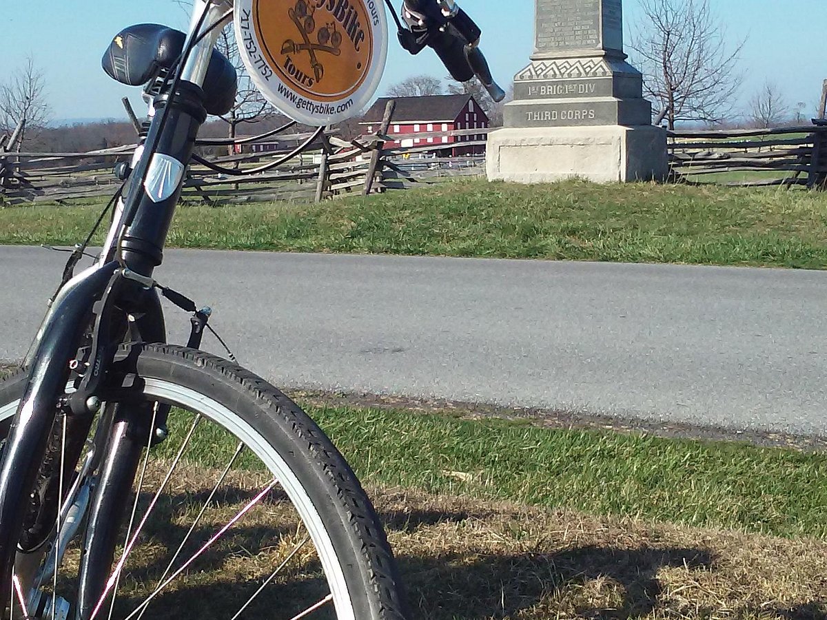 bike tours of gettysburg