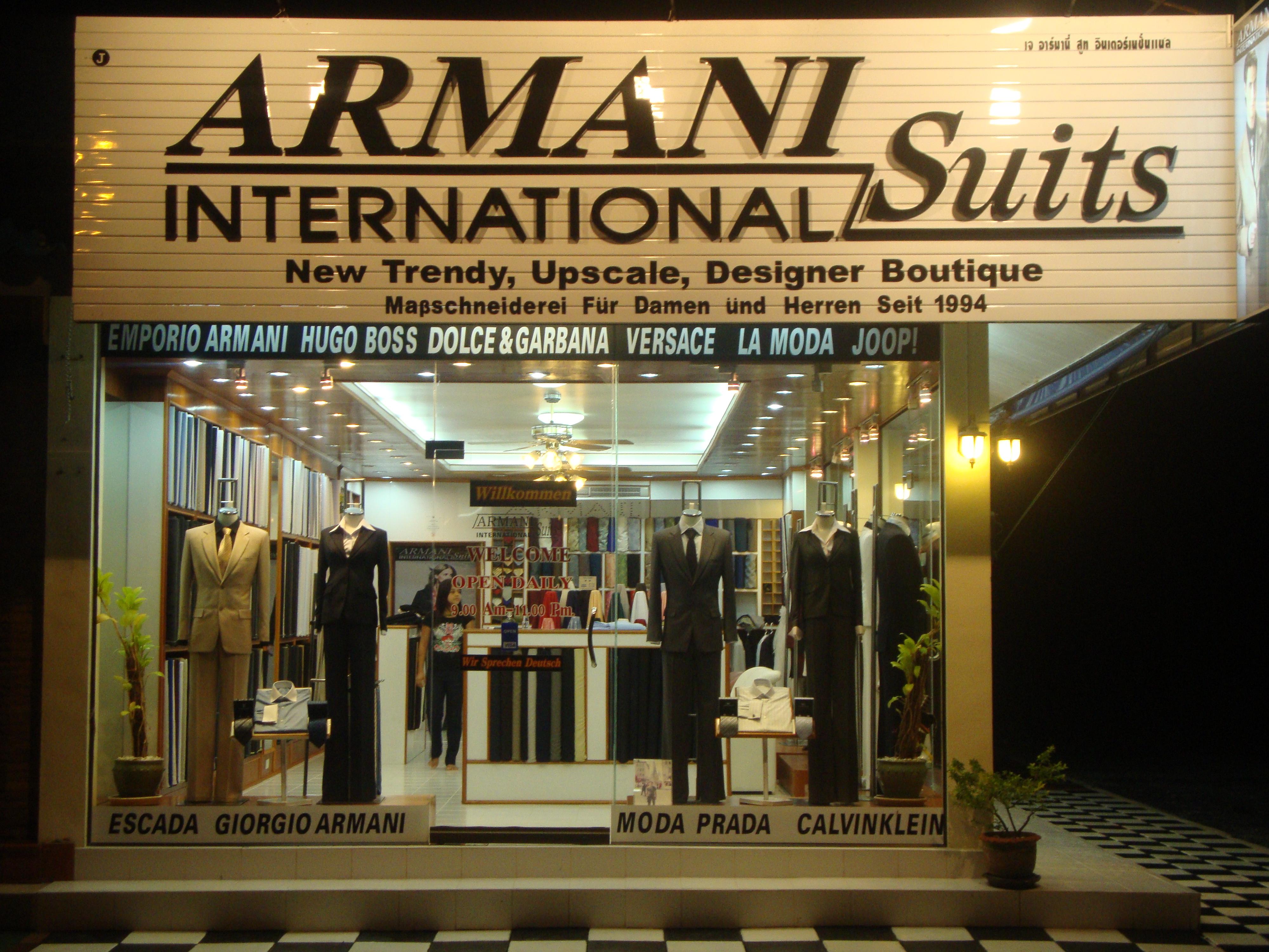 Armani suits near clearance me