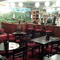 The Bar with Falls Of The Clyde Mural