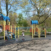 Jungle gyms at Horatio Playground