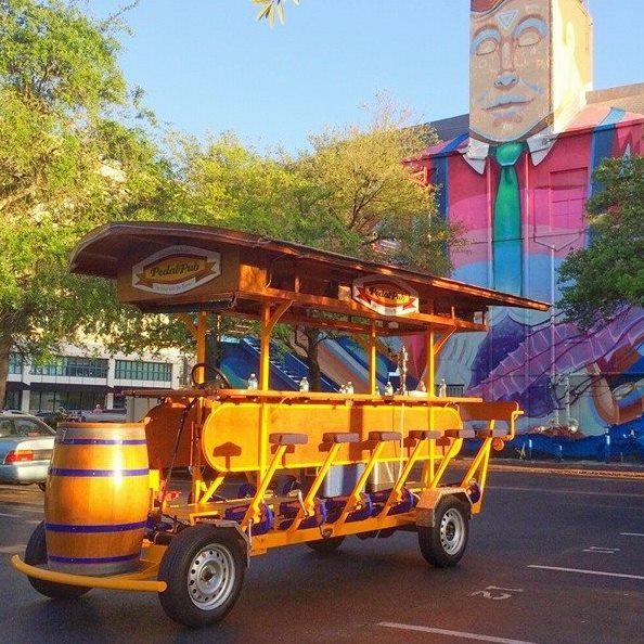 Pedal pub near me hot sale