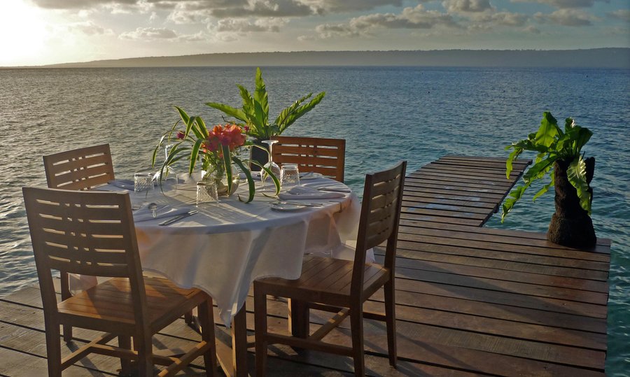 Romantic Dinner on the Jetty