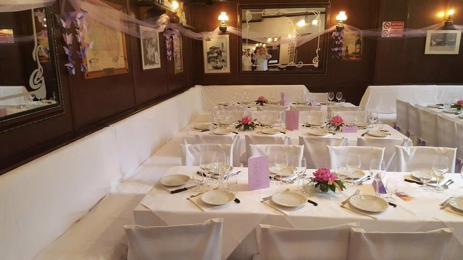 Sala allestita per la Prima Comunione