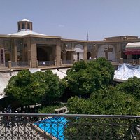 Saray-e-Moshir Courtyard view