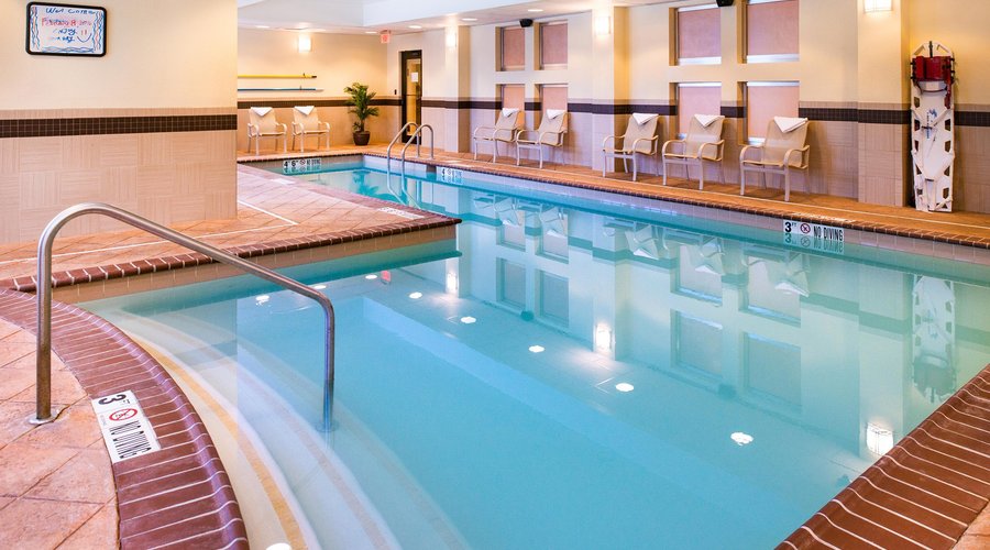 Get in a great workout swimming laps in our indoor pool