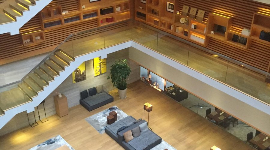 Quiet but not to the standard! 

The hotel is new but nothing else works.