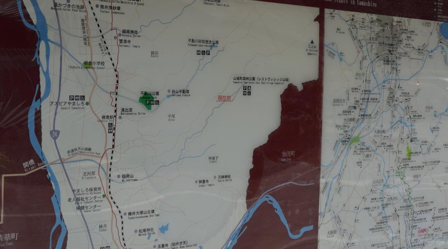 地図案内板