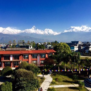 Pokhara Grande in Pokhara, image may contain: Resort, Hotel, Neighborhood, City