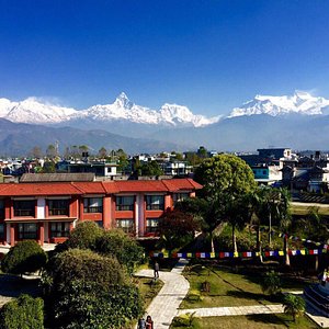 Pokhara Grande in Pokhara, image may contain: Resort, Hotel, Neighborhood, City