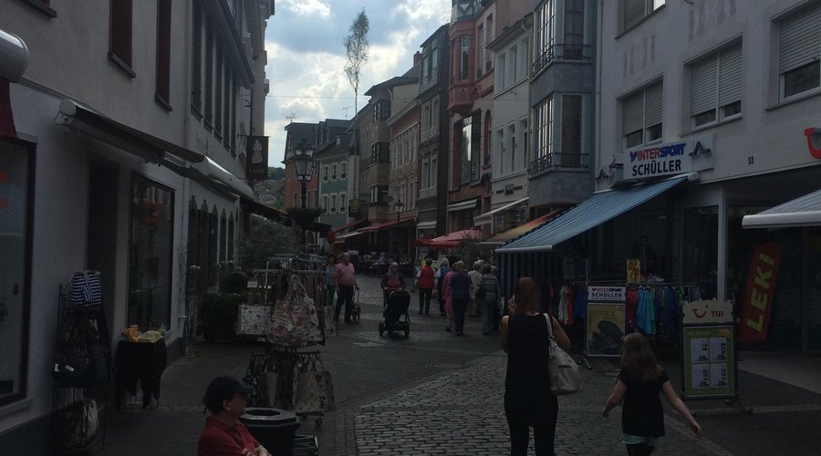 Fra Winzer-verein og fra strøget