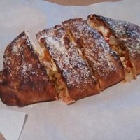 It was burnt and they tried to cover it by putting parmasen on it, filling skimpy
