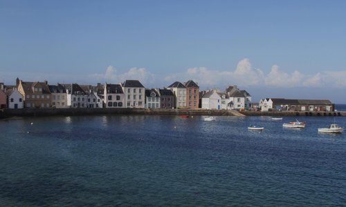 le port de l'île de Sein